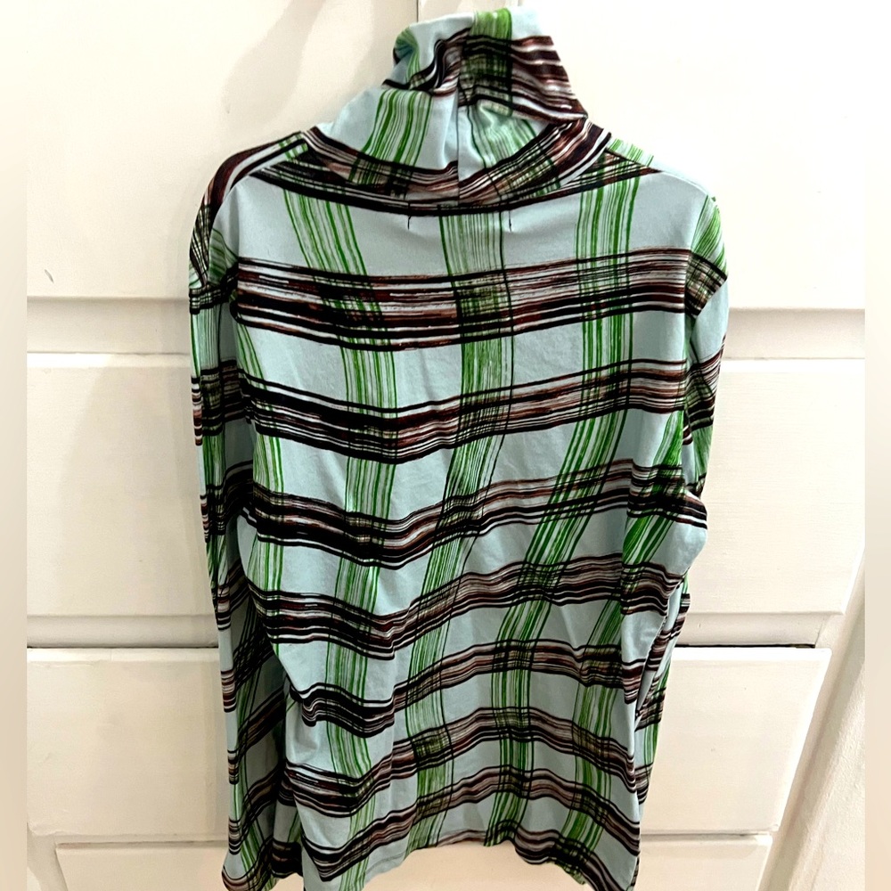 Proenza Schouler plaid turtleneck size small.